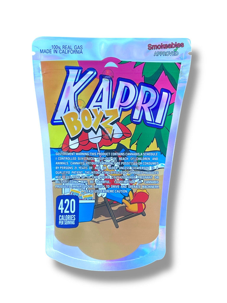 Kapri Boyz Mylar Bag 3.5g shape bag