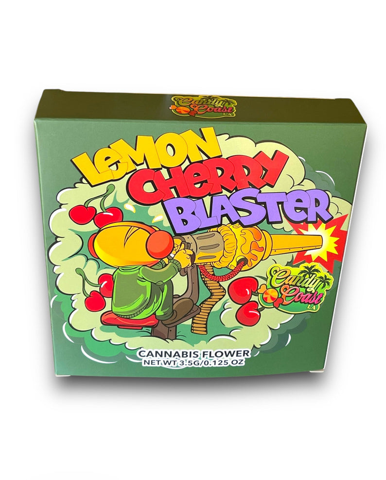 Lemon Cherry Blaster Mylar Bags with Boxes 3.5g Box Packaging Holographic