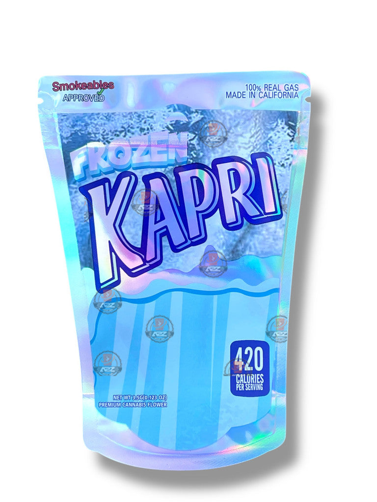 Kapri Frozen Mylar Bag 3.5g shape bag