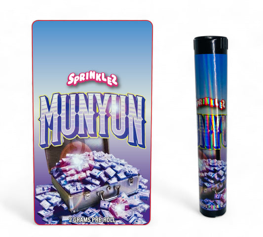 Munyum Sprinkelz Tubes with Holographic Labels